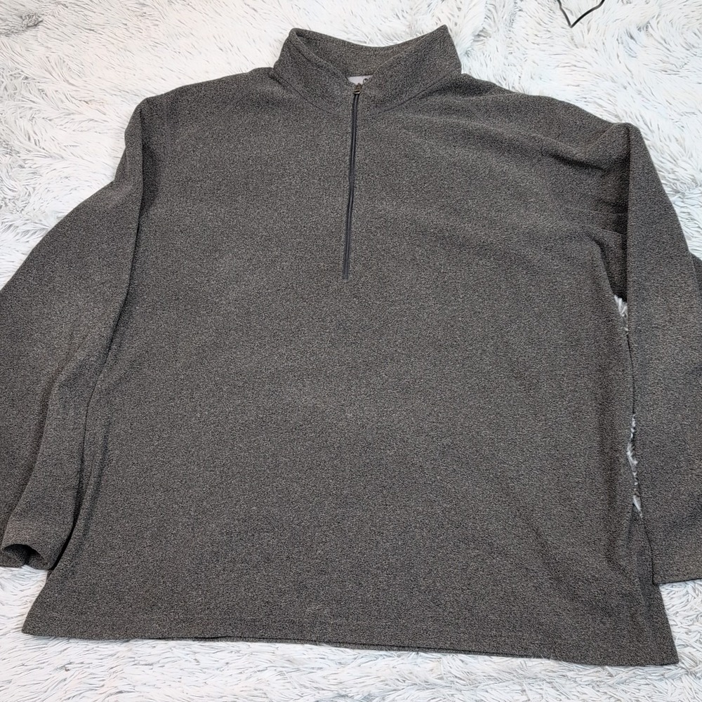 Guide Series Sweatshirt‎ Mens 2XL Gray Fleece Gorpcore Outdoors Comfort Half Zip